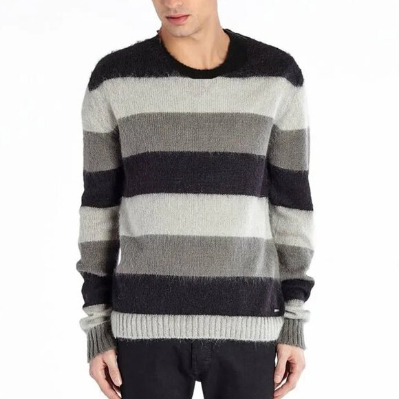 Diesel K-Bala Striped Mohair Blend Sweater - Picture 3 of 11